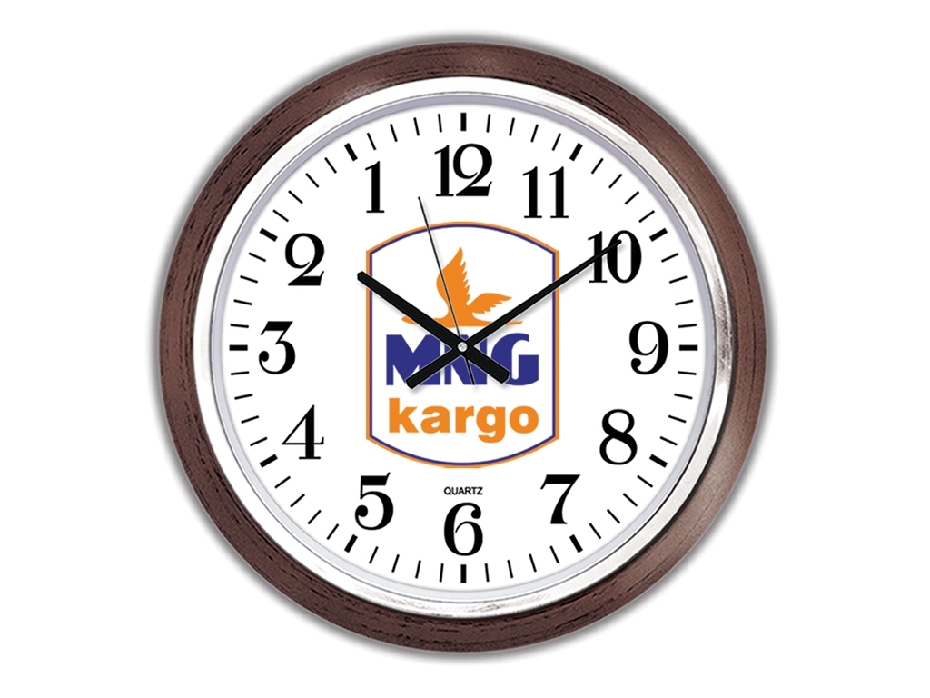 Reverse Rotating Wall Clock